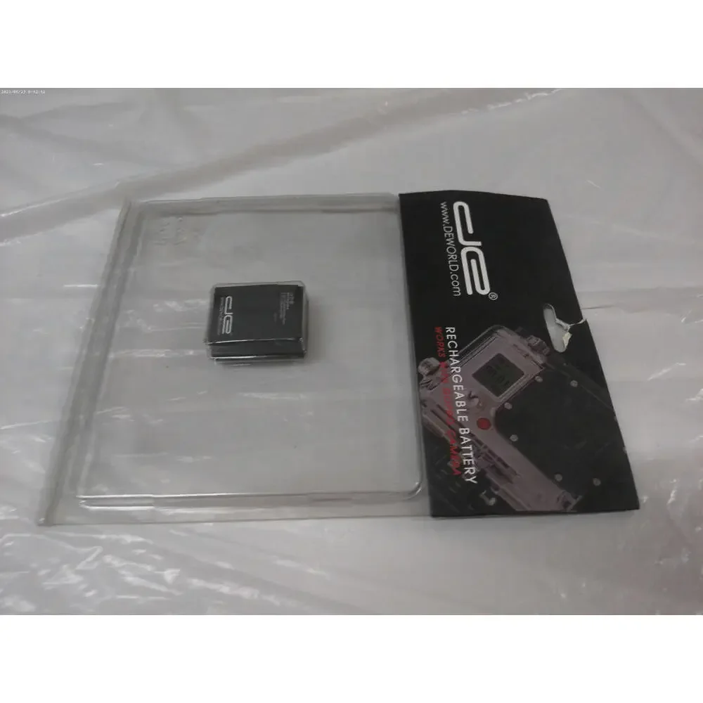 DEWORLD Rechargeable Battery For Gopro Camera RS: 230-2324